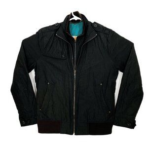 Diesel Jacket XL Motorcycle Black Dual Full Zip